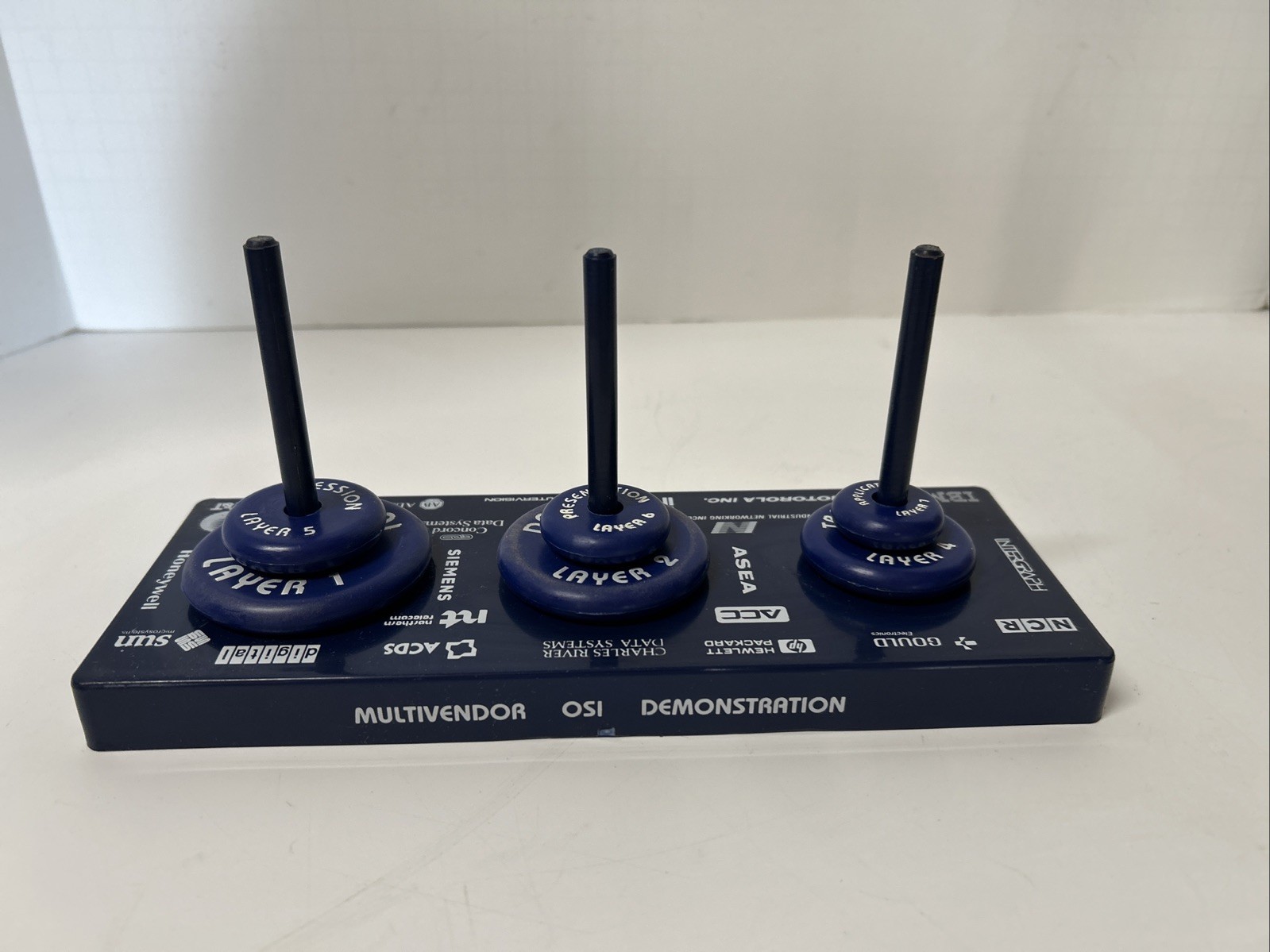 Autofact ‘85 Multi Vendor OSI Demonstration Desktop Model 7 Layer Physical Prop