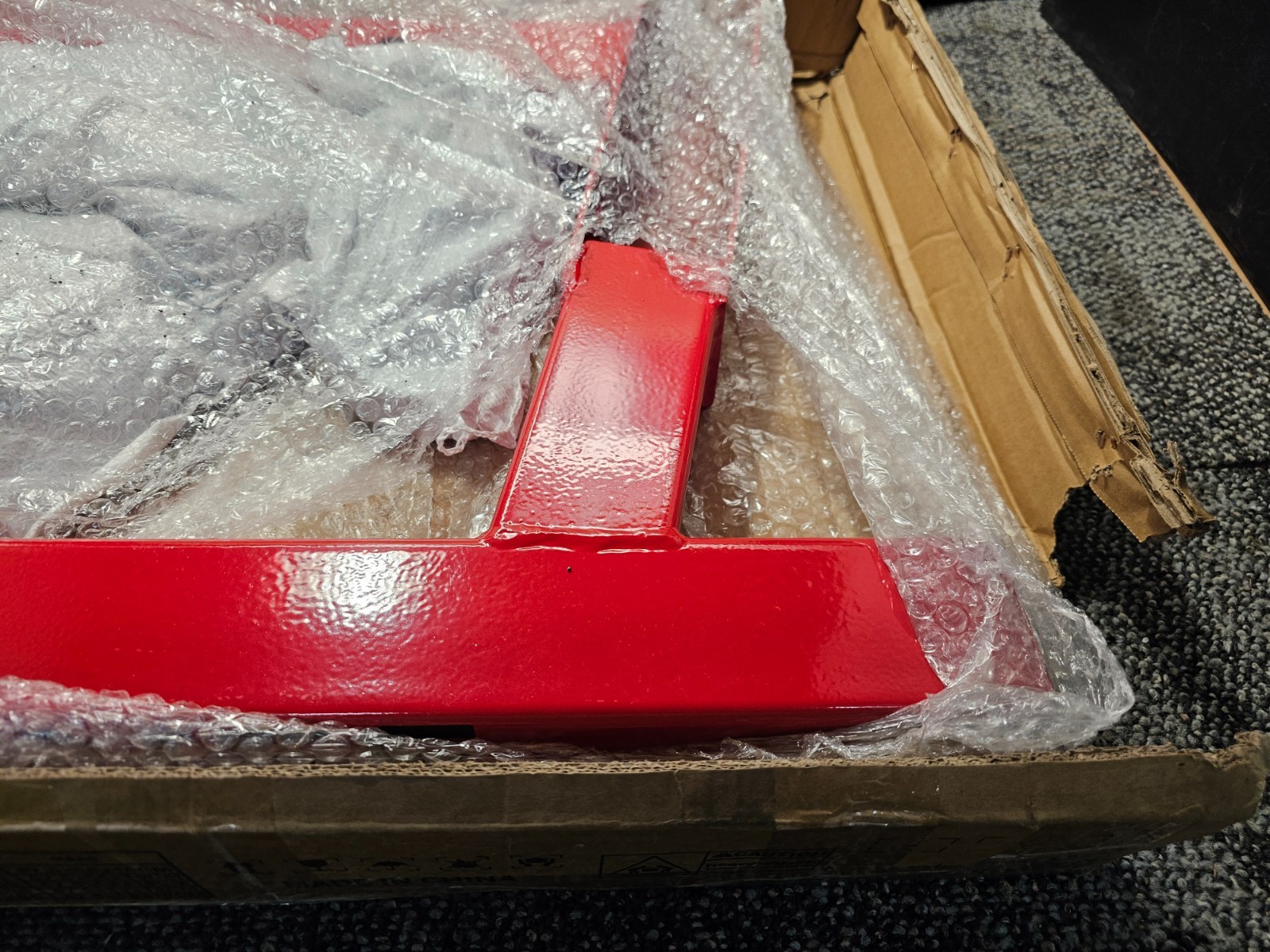 Garvee PAU-OLMMPC3M Engine Crane Base Only, Red Steel *PICTURED ITEM ONLY*