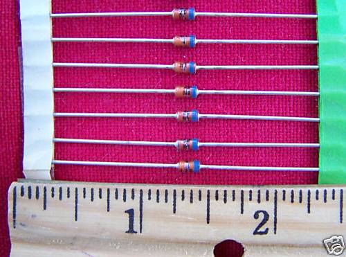 50 pcs 1N4737A ZENER DIODE 1W 7.5V DO41.