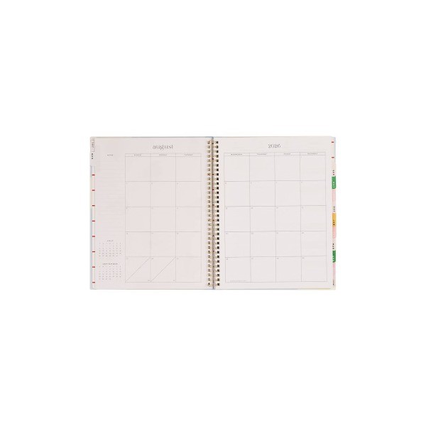 2026-2027 9.375"x11.875" Organized Colorblock Pop Big 12 Months