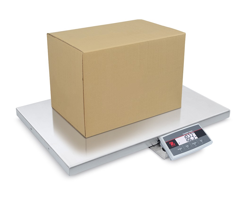 Ohaus i-C52M200L Courier 5000 Shipping Scale, 400 lb x 0.2 lb, 15.7 in x 20.5 in