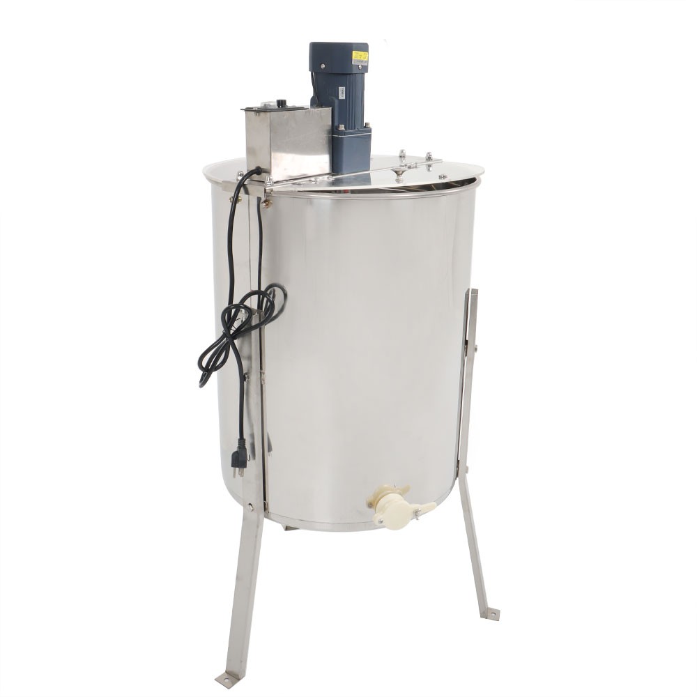 4/8 Frames Electric Honey Extractor Beekeeping Equipment Stainless Steel 1300RPM