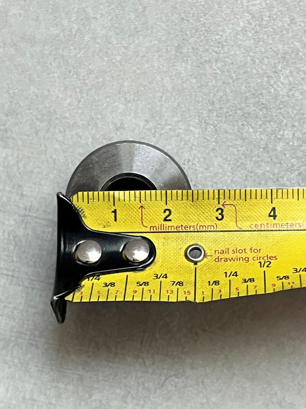 M12 Threaded Boss AISI 1522 Carbon Steel OD 25mm Length 21.5mm M12 x 1.75