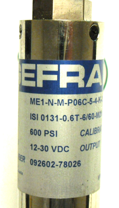 NEW GEFRAN ISI 0131-0.6T-6/60-M213 THERMOCOUPLE 600 PSI/ 12-30 VDC