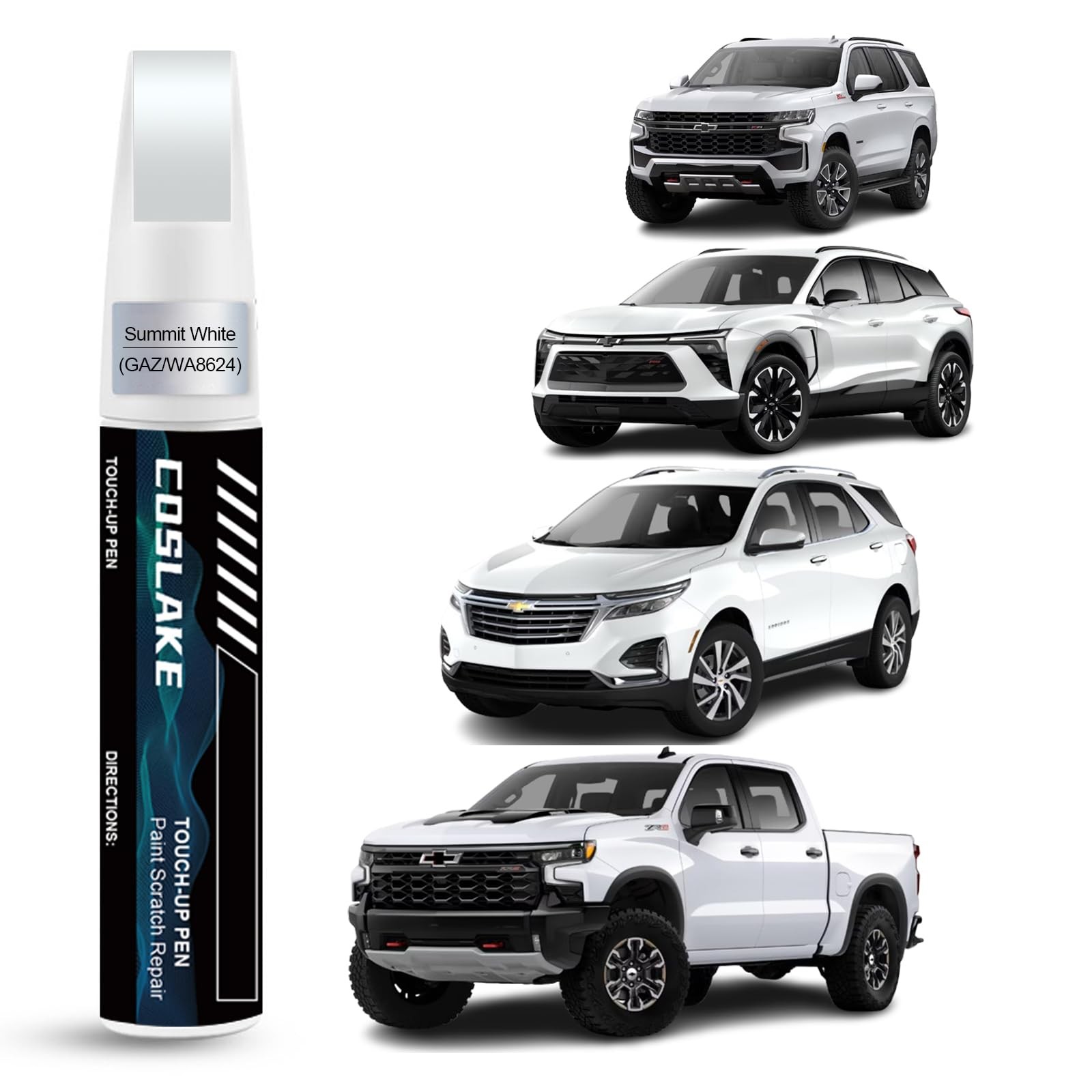 Chevrolet Summit White Touch Up Paint Pen Scratch Repair