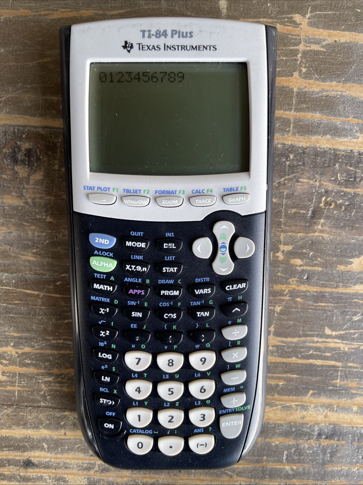 Texas Instruments TI-84 Plus Graphing Calculator Tested W/ Slip Cover