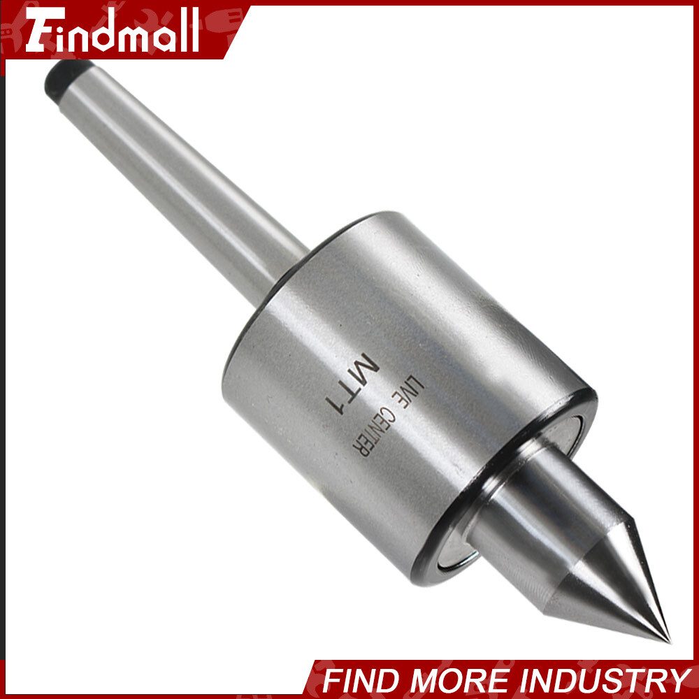 MT1 Live Center Morse Taper 1MT Triple Bearing Lathe Medium Duty CNC