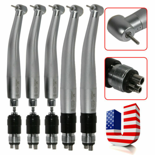 5* NSK Style Dental High Speed Standard Handpiece + 4 Hole Quick Coupling YBNKM