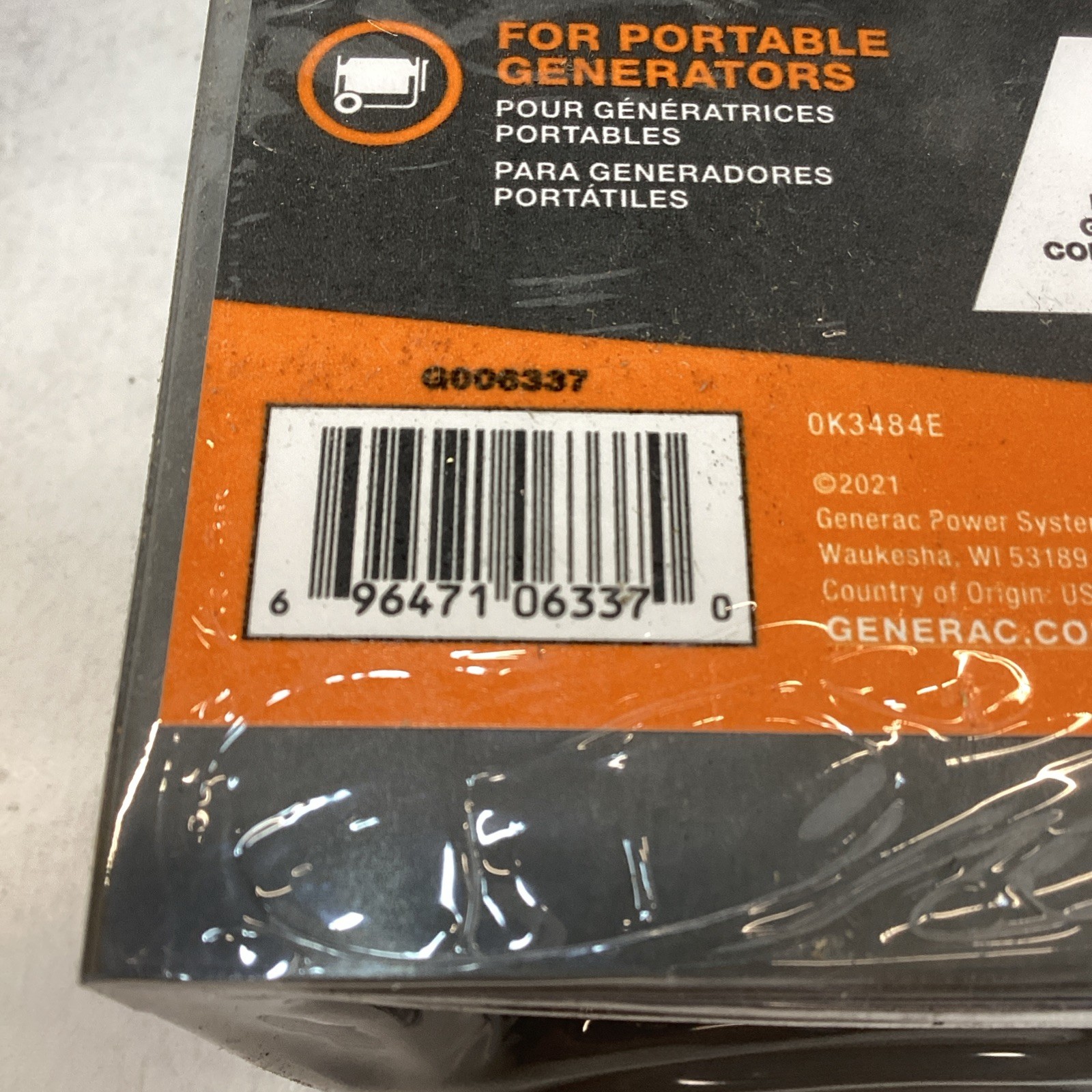 Generac 6337 30A Resin Generator Power Inlet Box