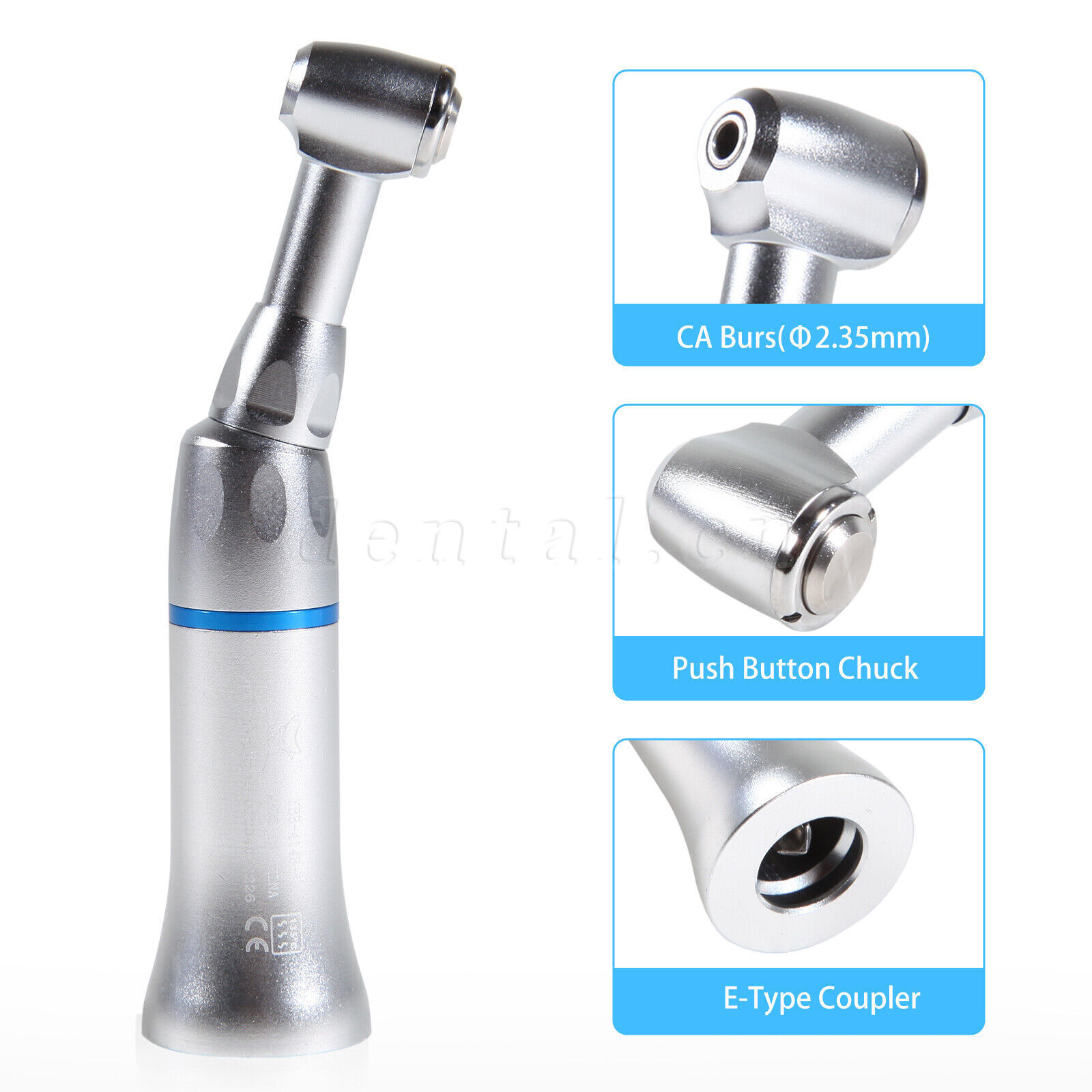 Estilo NSK Dental Contra Angulo Baja Velocidad Pieza de Mano 2Hole Micromotor