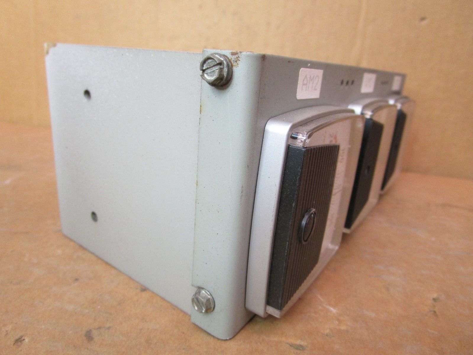 GE Erie 0-100 %Field Amps FS=4.81VDC 1 KOhm/V 200-0-200 %Load Gauge Assy 51592LR