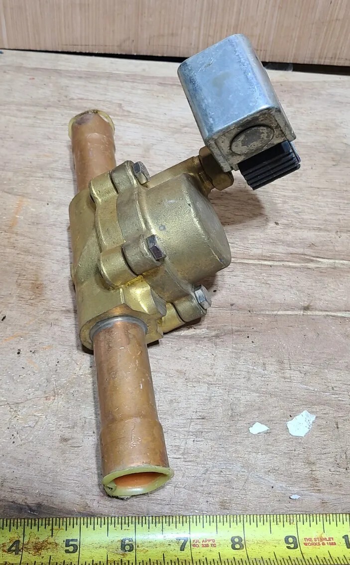 Sporlan E35S190-HP Solenoid Valve With 120 Vac Coil. 1-1/8” ODF,