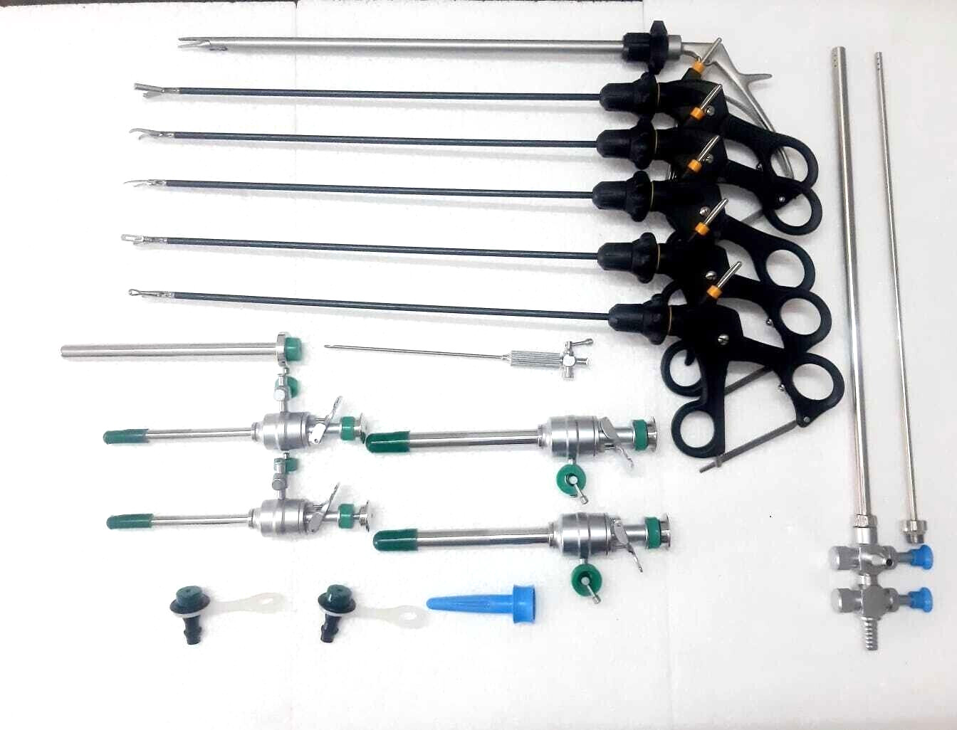 ADDLER LAPAROSCOPIC SURGERY SET LAPAROSCOPY ENDOSCOPY INSTRUMENTS 16PCS