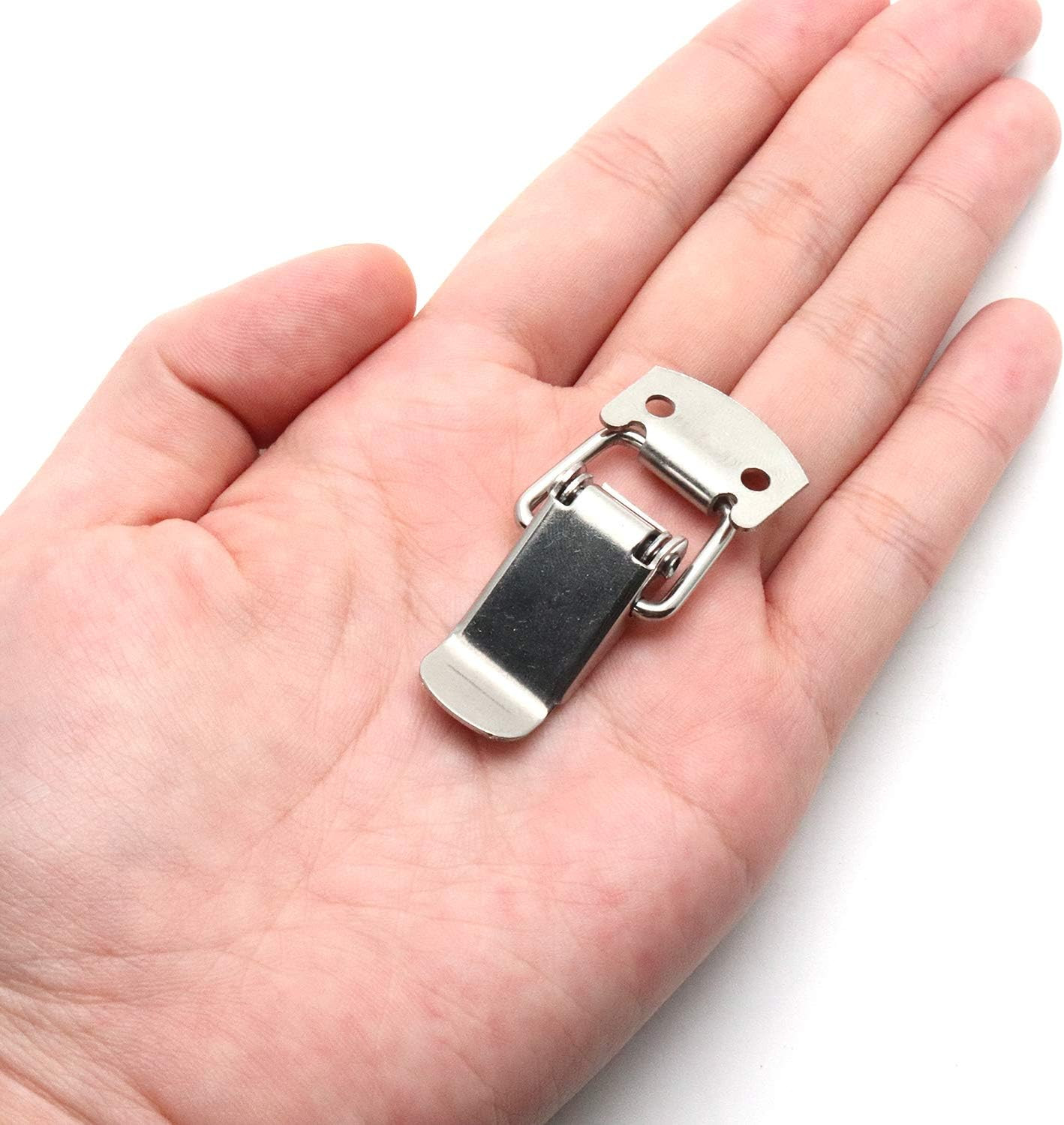 Toggle Latch Mini Size Stainless Steel Latch Catches Clamp for Toolbox, Cases, C
