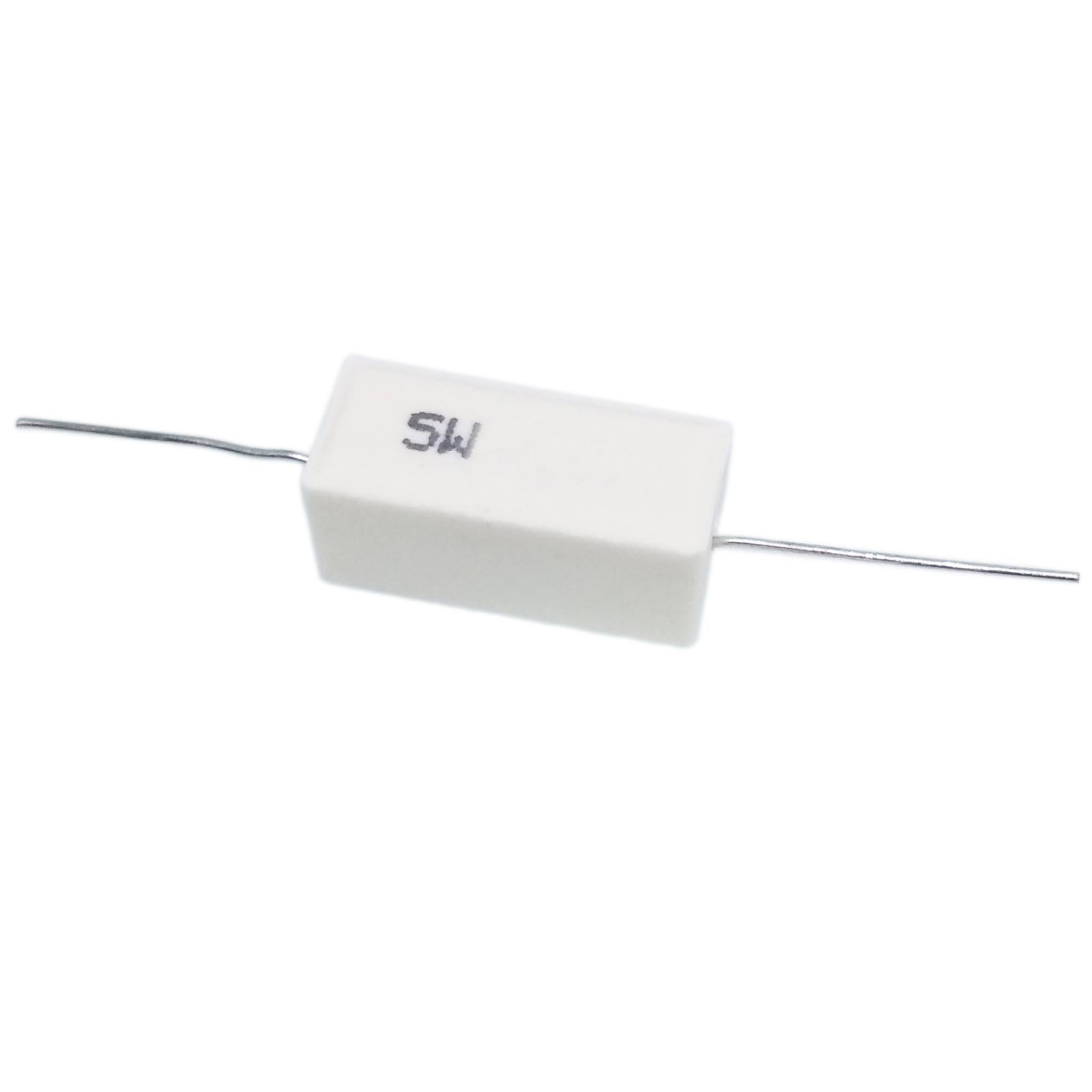 US Stock 10pcs 470 ohm 470RΩJ 5 watt Axial Ceramic Cement Power Resistor 5W