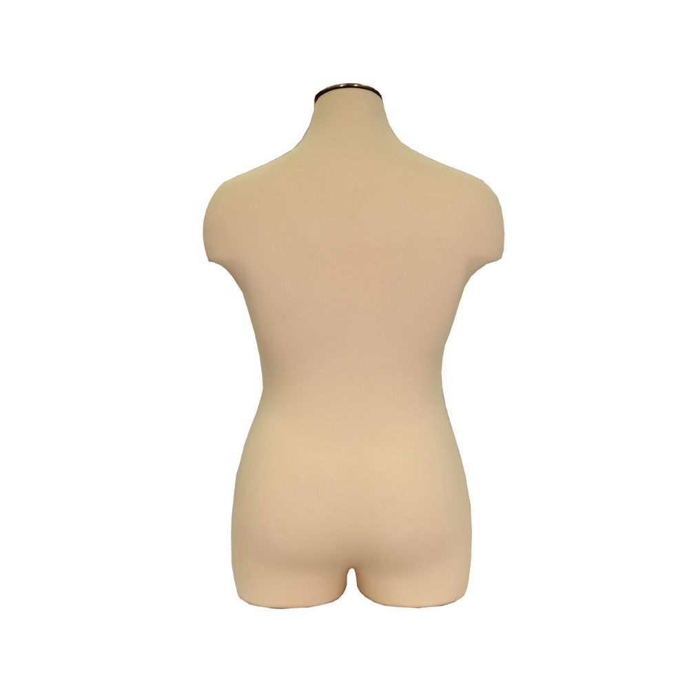 Adult Female Plus Size Half Body Mannequin Dress Form Pinnable Torso