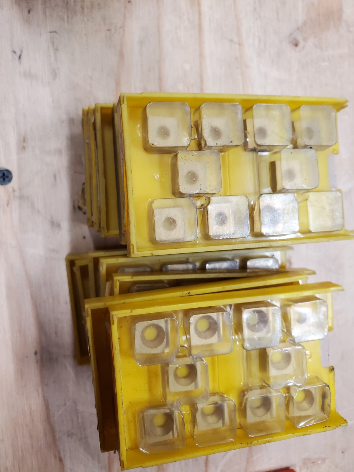NEW Old Stock 10PCS. KENNAMETAL SPEB 422T GRADE: KC850 CARBIDE INSERTS