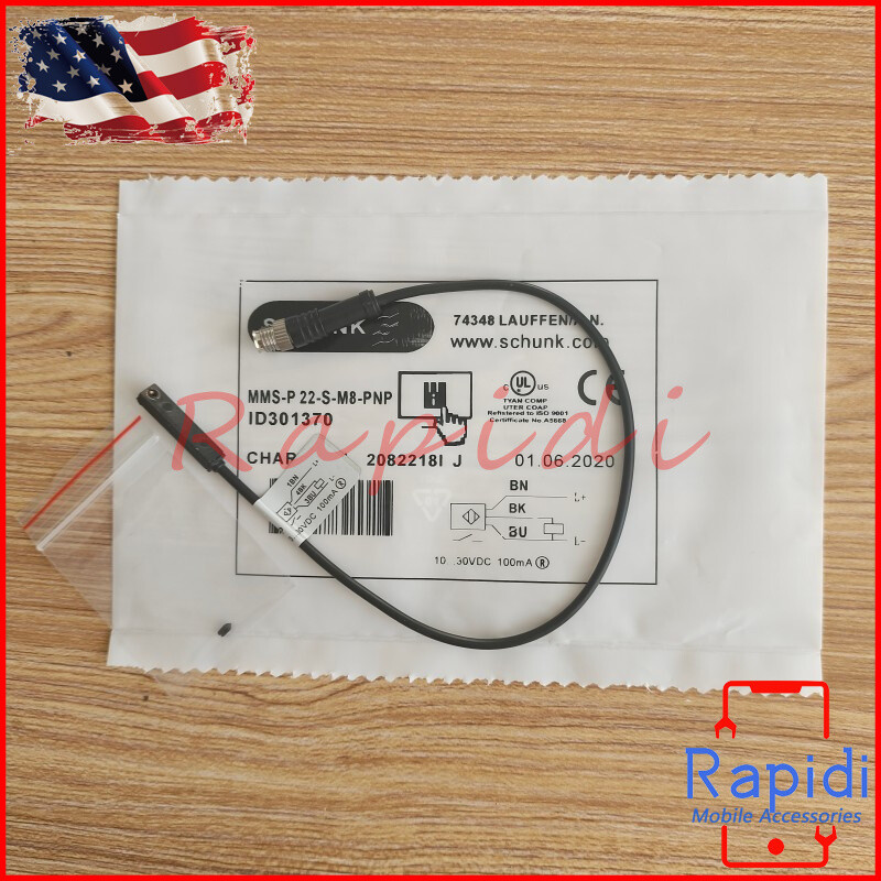 For Schunk MMS-P22-S-M8-PNP MMS-P 22-S-M8-PNP 0301370 Magnetic Switch Sensor US