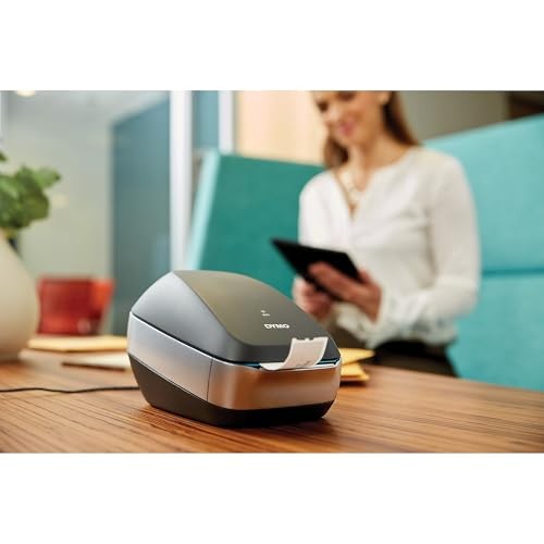 DYMO LABELWRITER WIRELESS LABEL PRINTER DIRECT THERMAL PRINTER GREAT BLACK