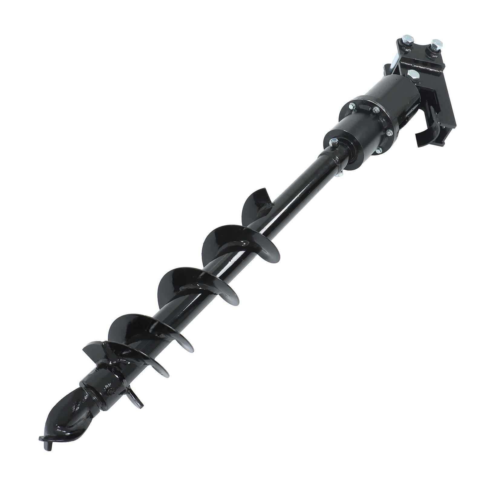 150mm 5.9inch Diameter Auger Drill Attachment with Hoses for Mini Excavator