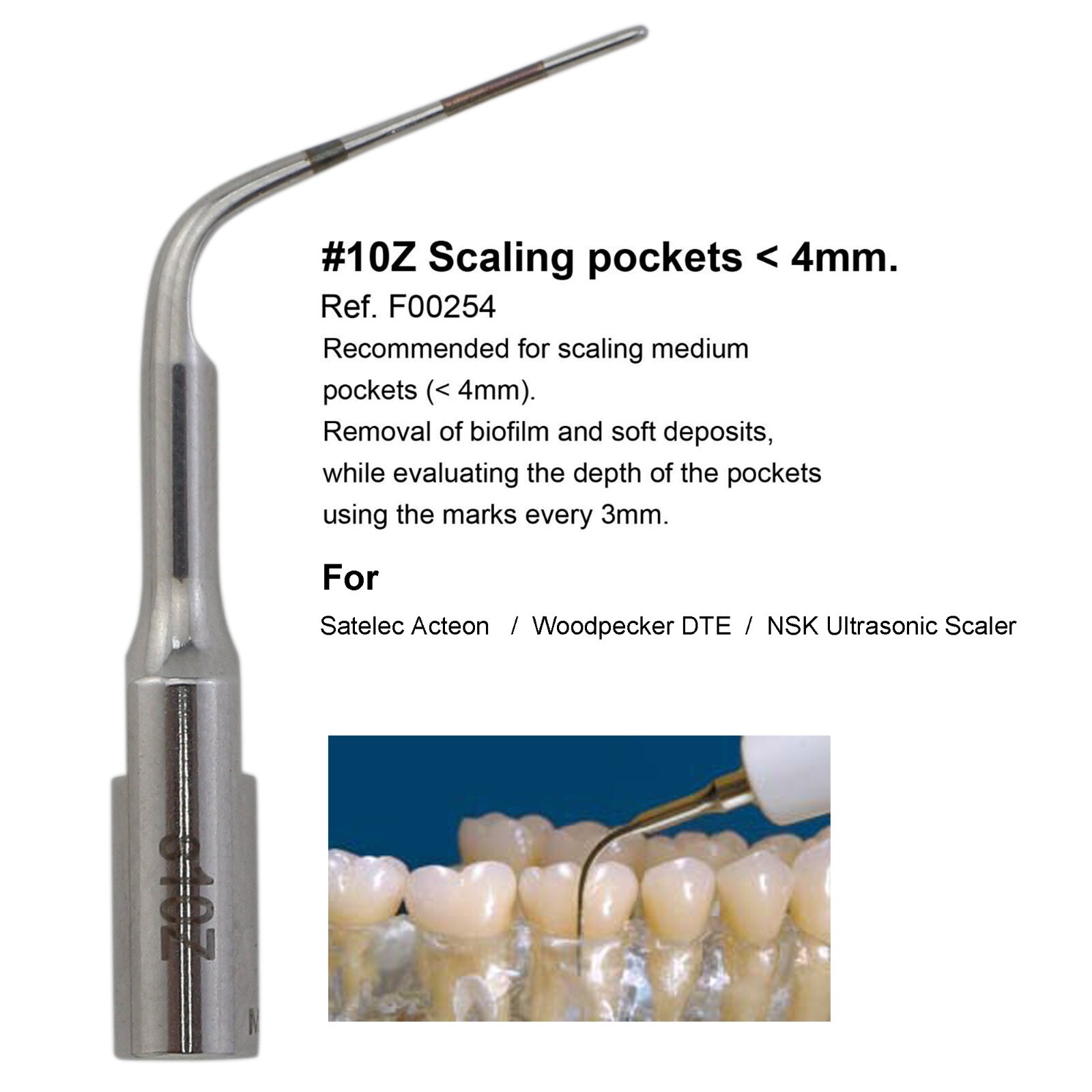 Dental Ultrasonic Scaler Handpiece P5 Newtron Slim B.LED For Satelec ACTEON Tips