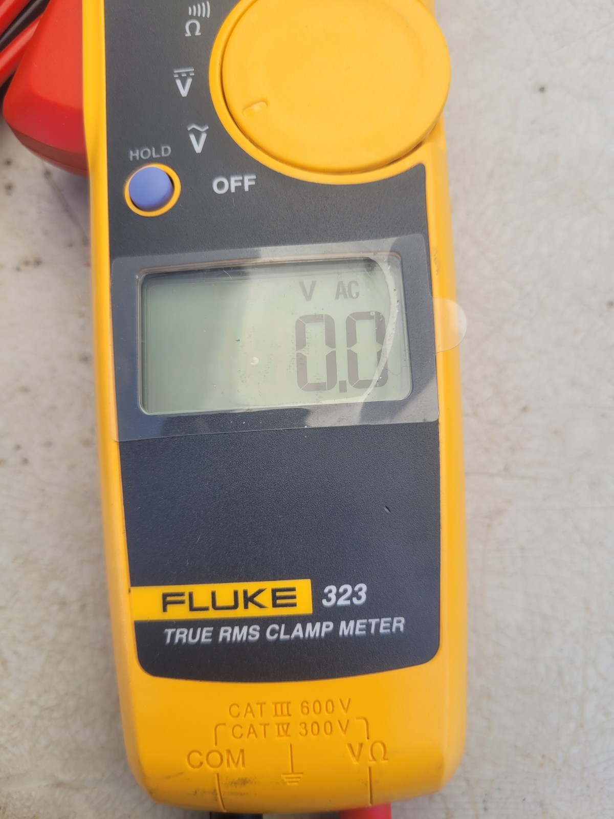 Fluke 323 True RMS Digital AC Clampmeter