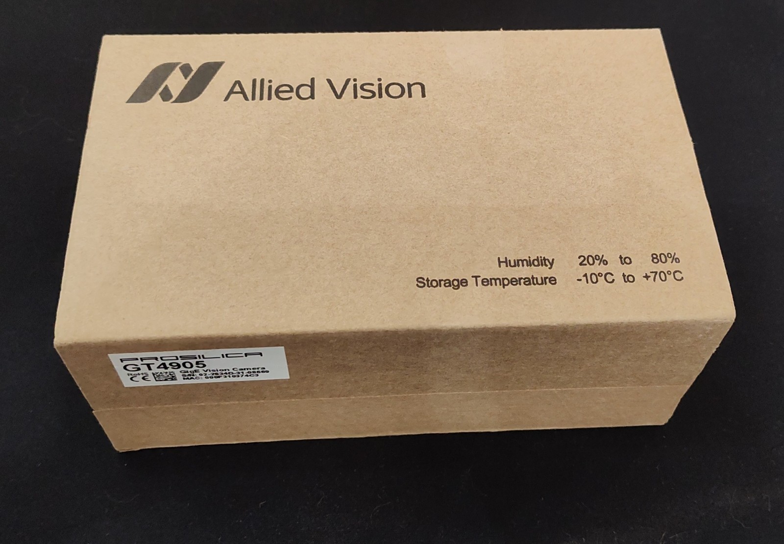 AVT PROSILICA Black and white CCD industrial camera GT4905