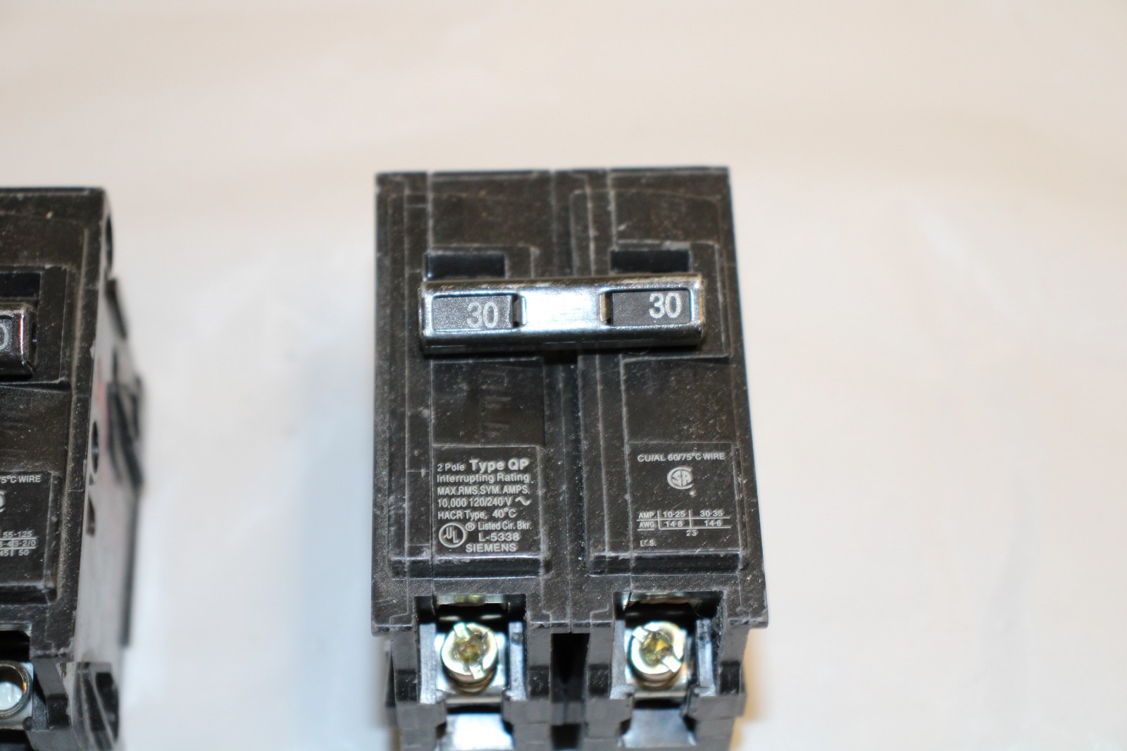 7z SIEMENS Q215 Q220 Q230 Q250 QP HACR 30A 40A Circuit Breaker L8