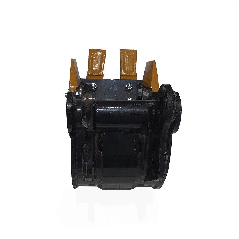 AGT 8in Tooth Bucket Attachment For 1-2 Ton Mini Excavator Digger 25mm Pins Size