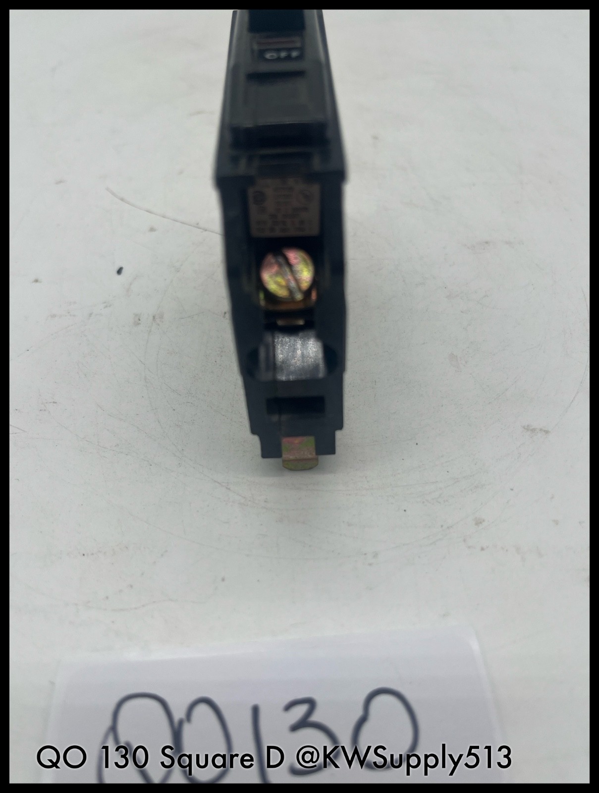 QO130~Square D QO130 30A 1P 120V 10KA Mini Circuit Breaker -Used