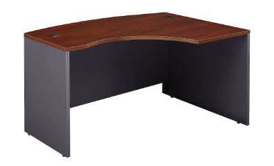 Bush Business Furniture L Bow Desk Right Handed Hansen – WC24422