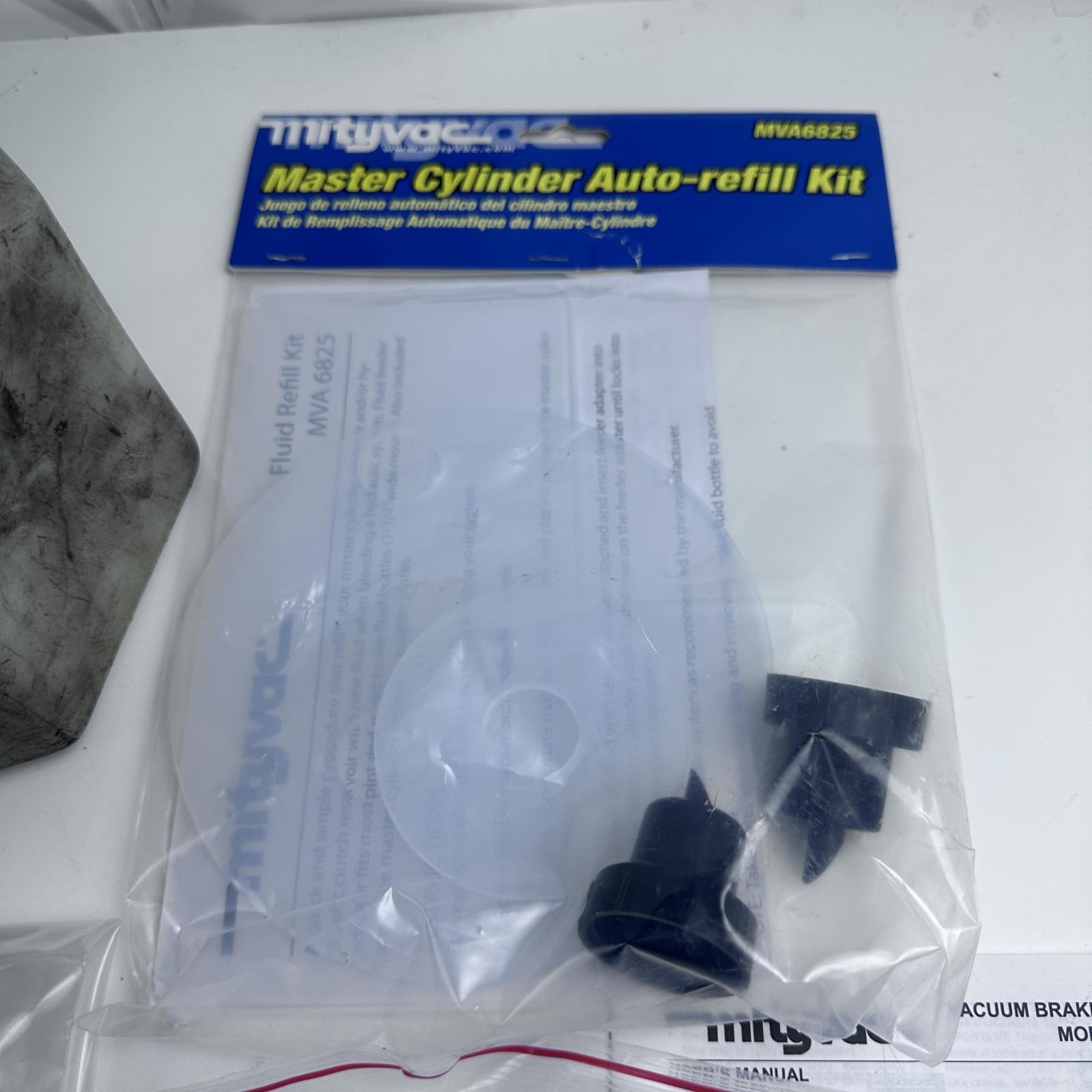 Mityvac MV6830 Vacuum Brake Bleeder, 1.9 Qt Reservoir, Variable Flow Control