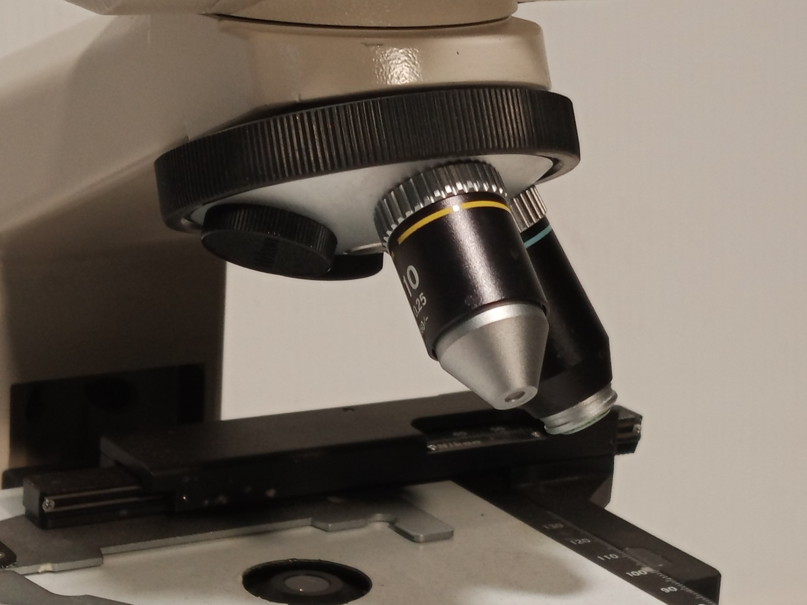 Nikon YS2-T Laboratory Binocular Microscope w/10X, 40X Objectives, Made in Japan