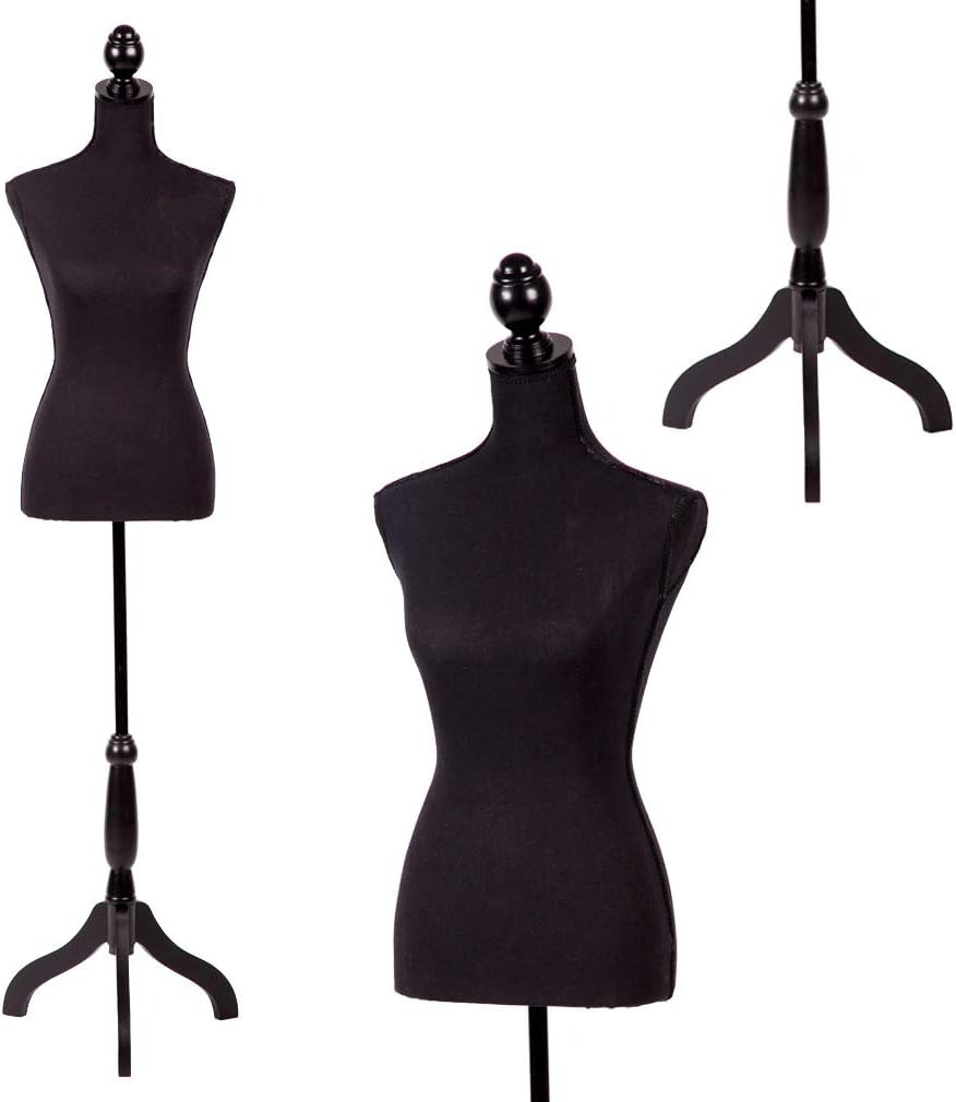Maniqui Para Ropa Costura Mujer Ajustable De Cuerpo Completo 60-67 Pulgadas Wood