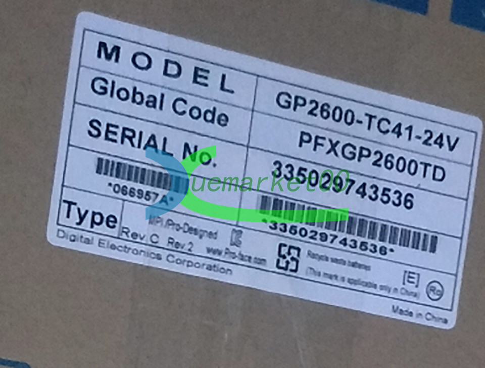 1PCS NEW PRO-FACE TOUCH SCREEN GLC2600-TC41-24V