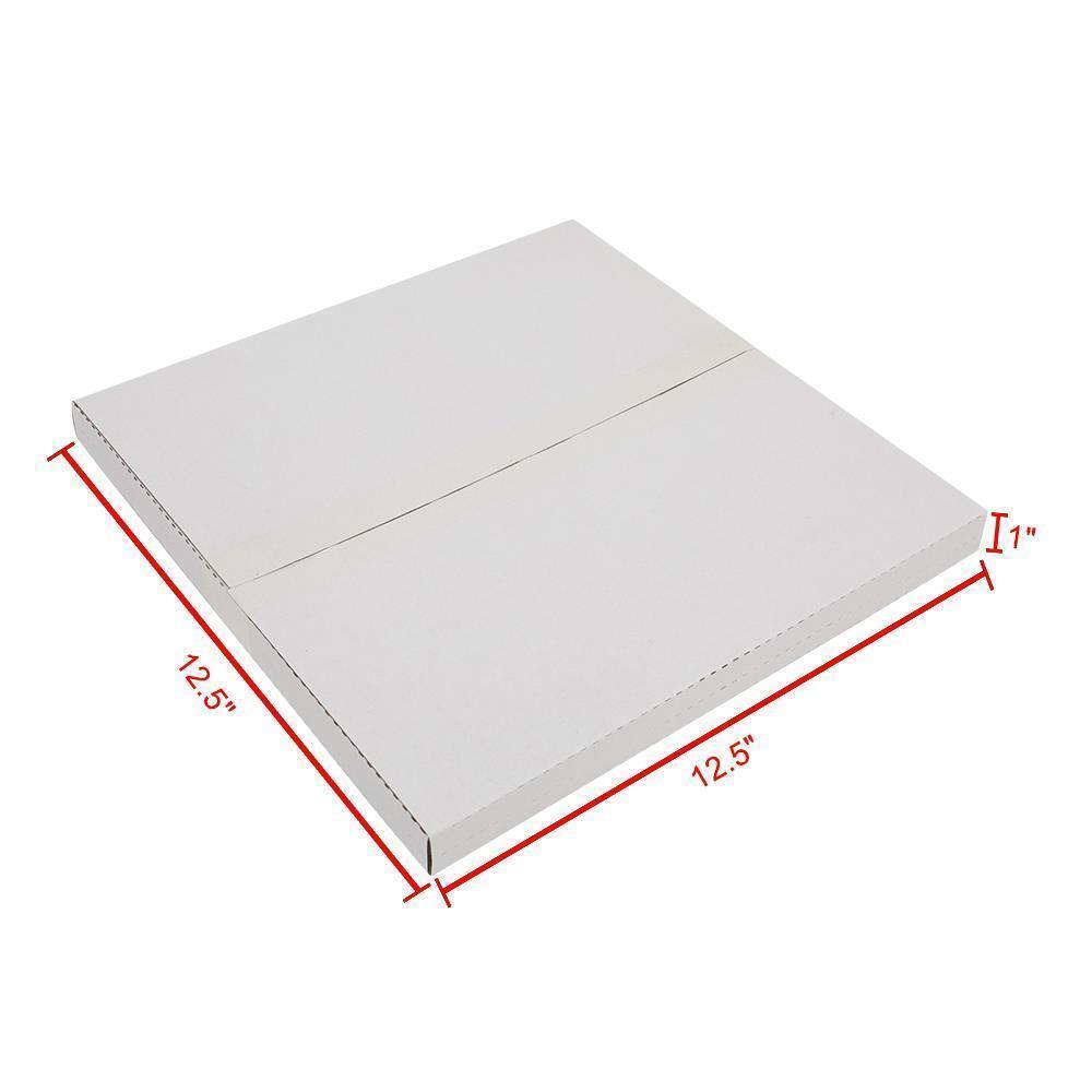25 -100 LP Premium Record Album Mailer Book Box Mailers 12.5 x 12.5 x 1/2″ or 1″