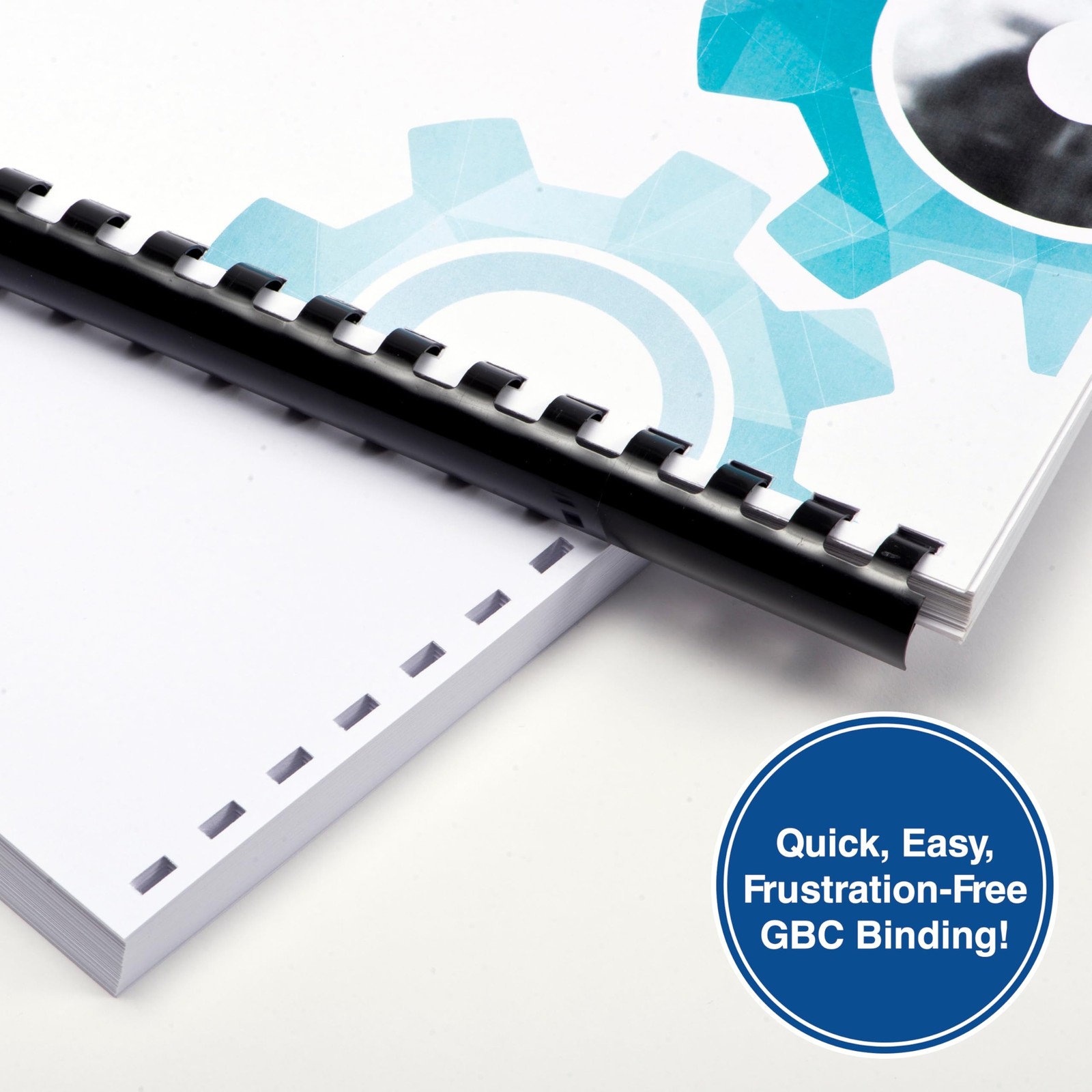 Professional GBC 19 Hole Comb Binding Pre-Punched Paper – Book Binding Printe…