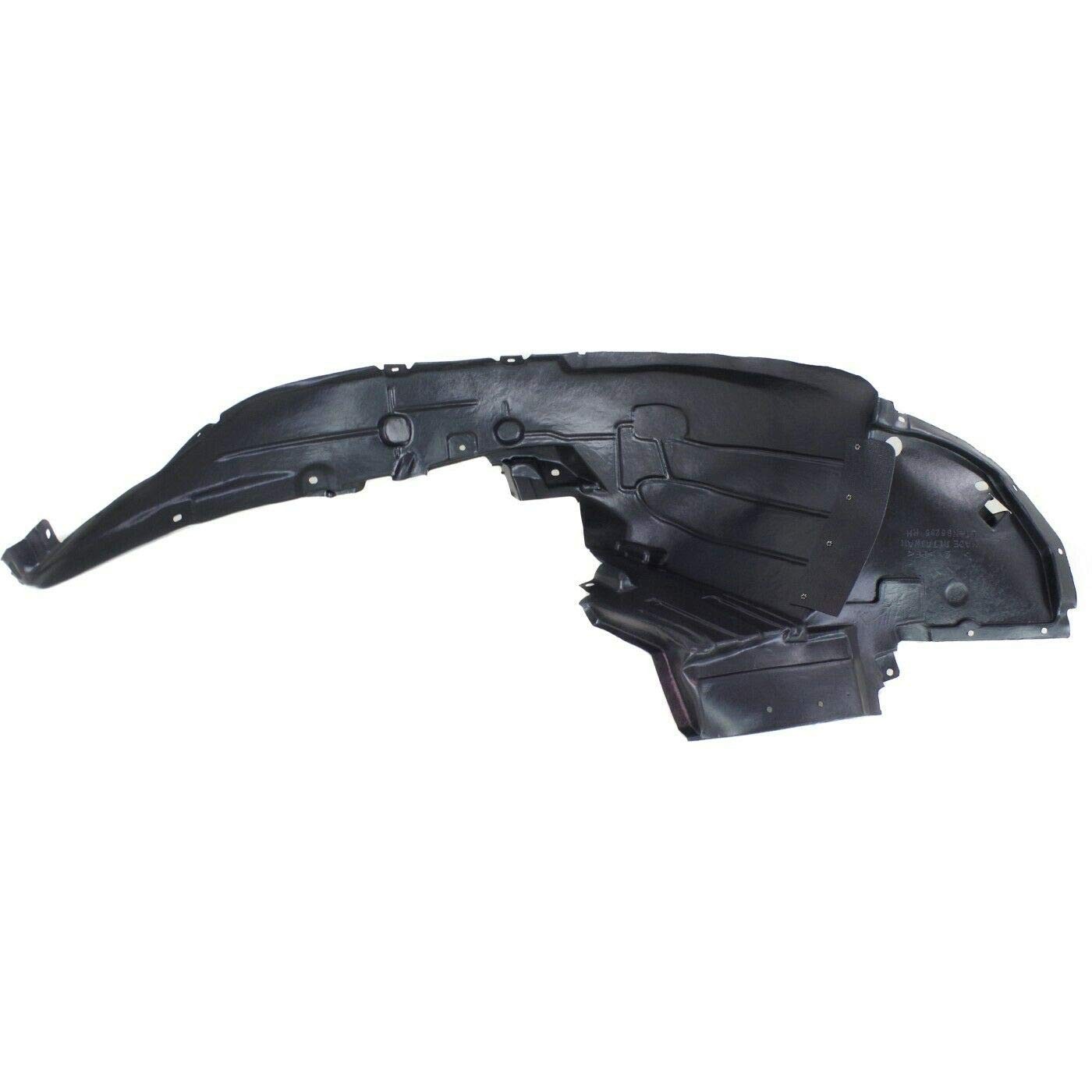 Wheel Liner Front Right Passenger Side Plastic for Versa 1.6 15-18 638429KK0A