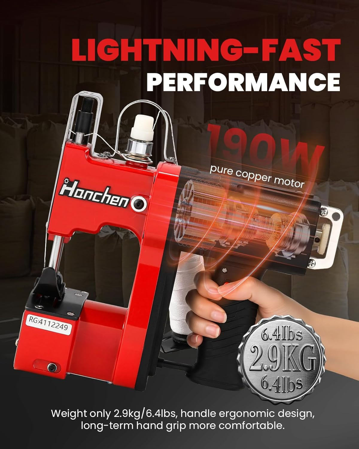 Bag Sewing Machine High Speed Bag Sealing Machine Bag Closer Bag Closing Machine