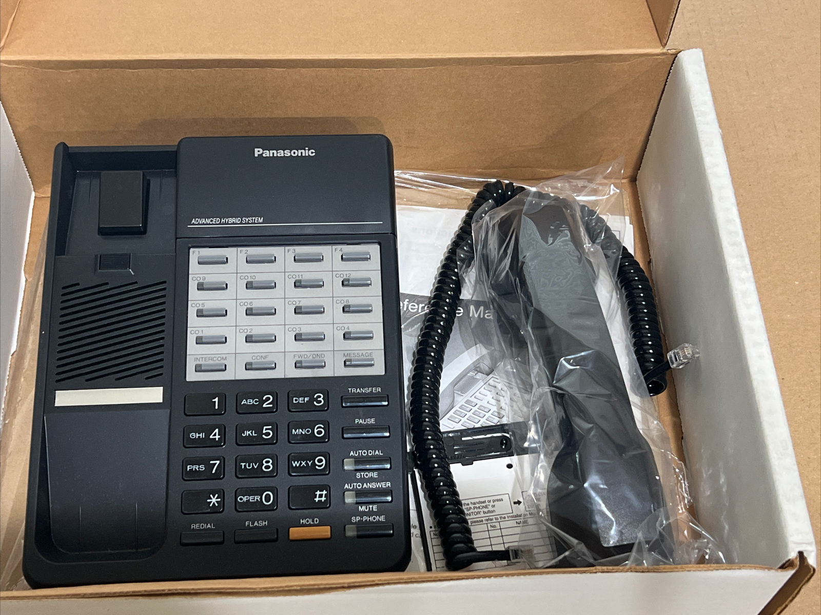 Panasonic KX-T7020 Non Display Speaker Phone (Black) *Refurbished*