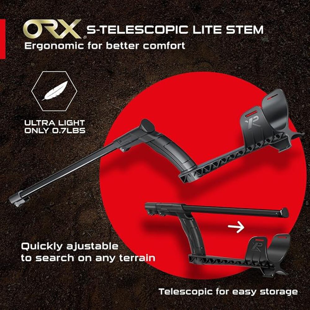 XP ORX Metal Detector With 9″ Multi-Frequency Searchcoil FX02 Wired & WSAUDIO Wi