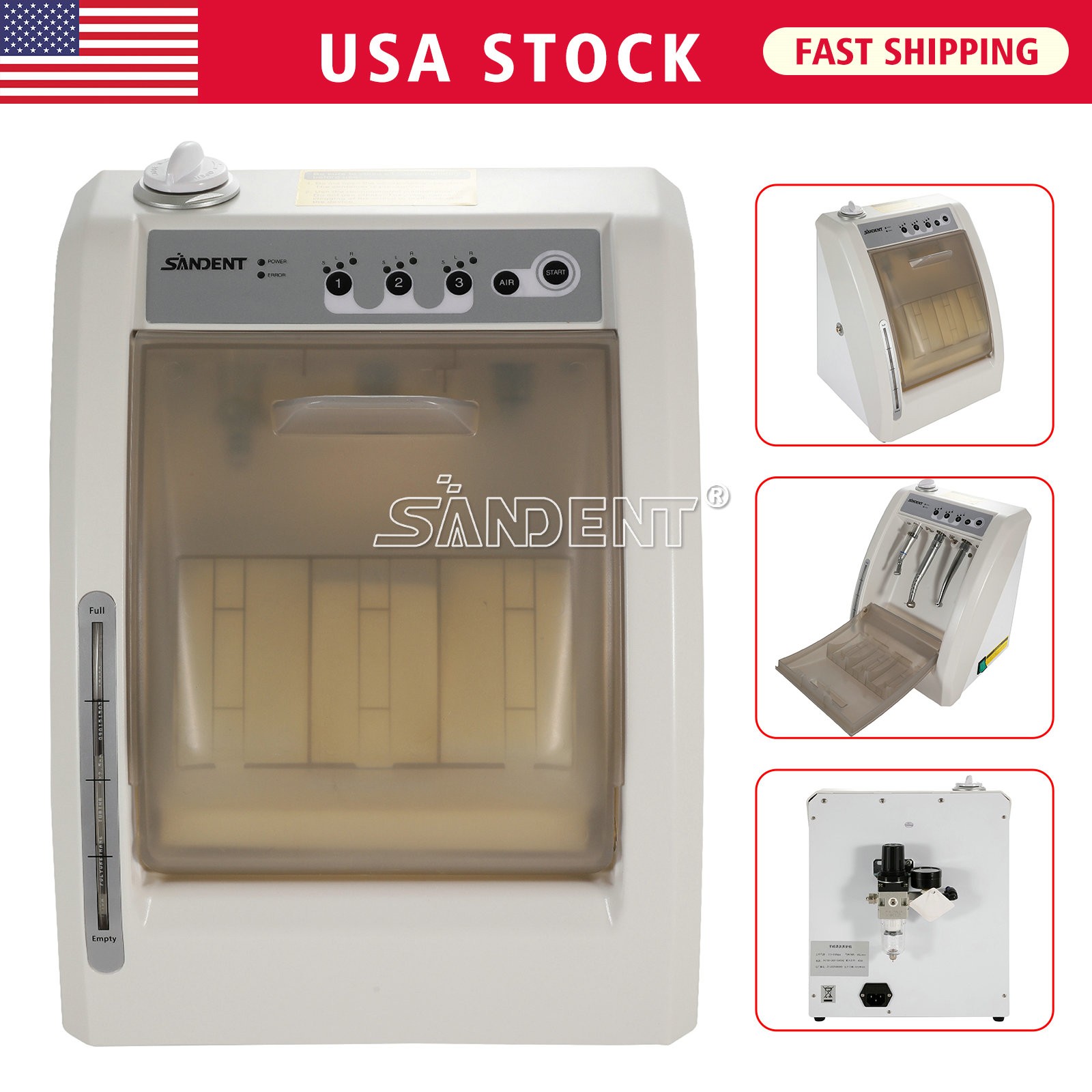 Dental Automatic Handpiece Maintenance Lubrication System Oiling Cleaner Machine