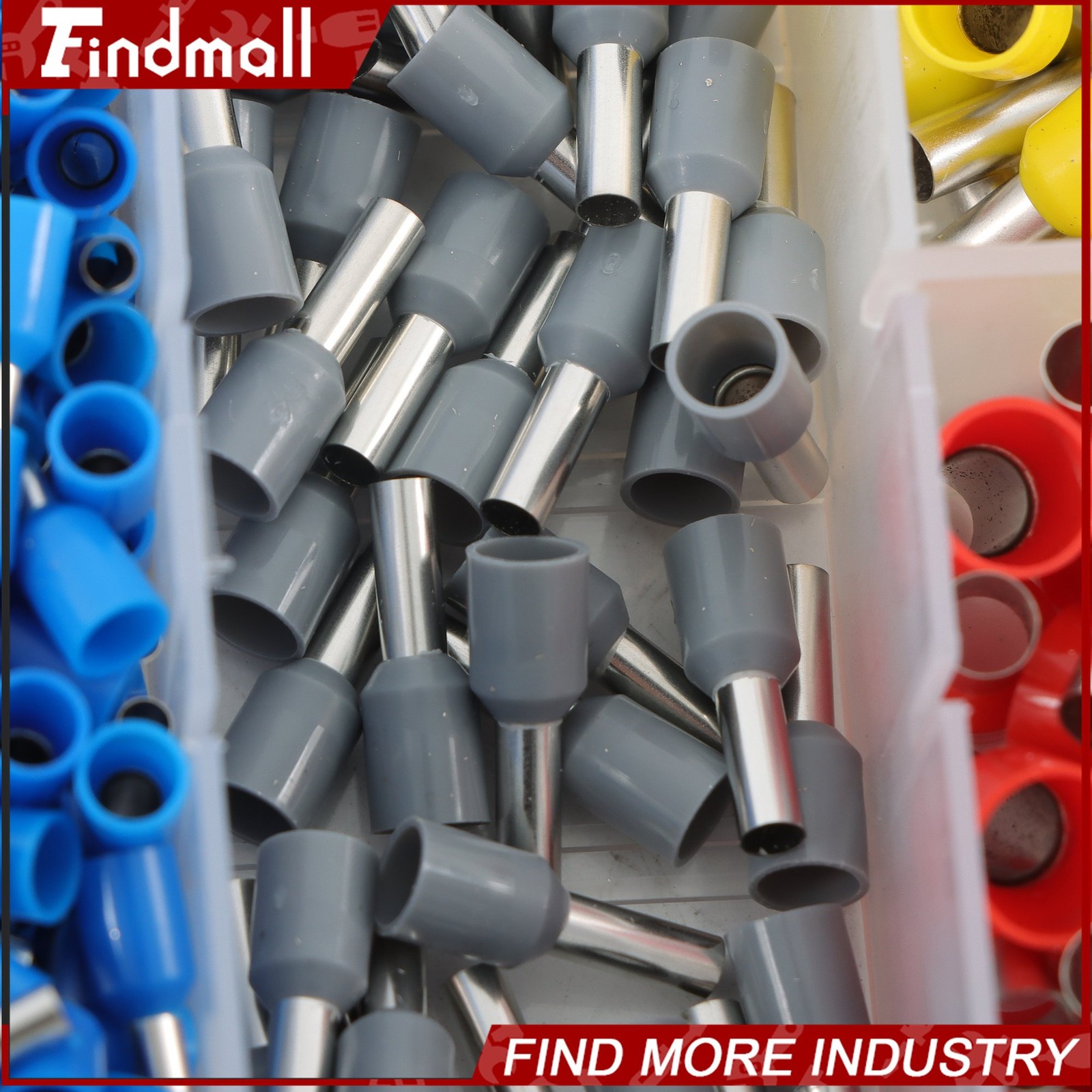 Findmall Self-Adjustable AWG 23-7 Ferrule Crimping Tool Kit W/ 1200Pack Ferrules
