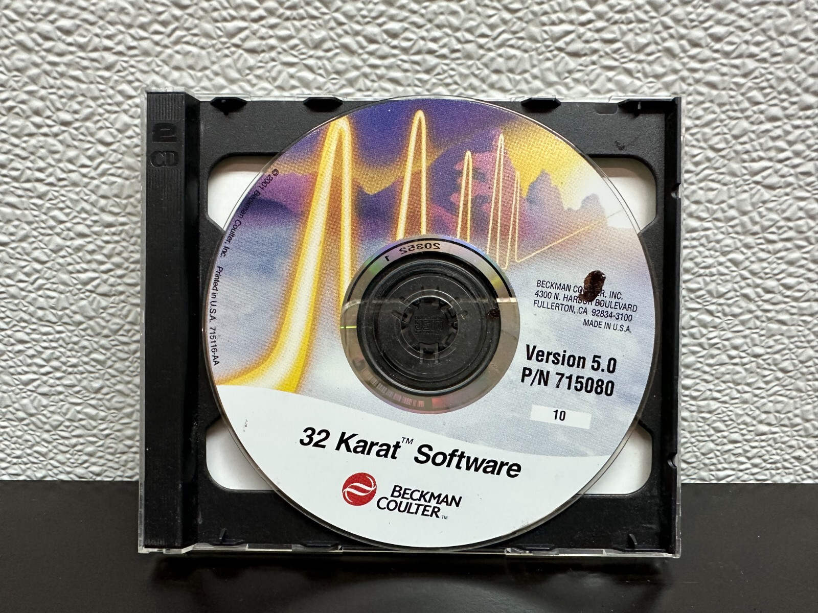 Beckman Coulter 32 Karat Software Version 5.0 P/N 715080