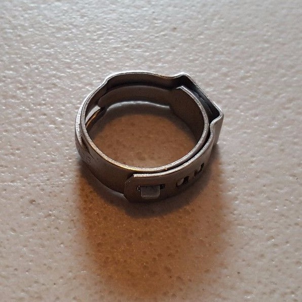 100 PIECES 1/2″ STAINLESS STEEL PEX CINCH CLAMPS