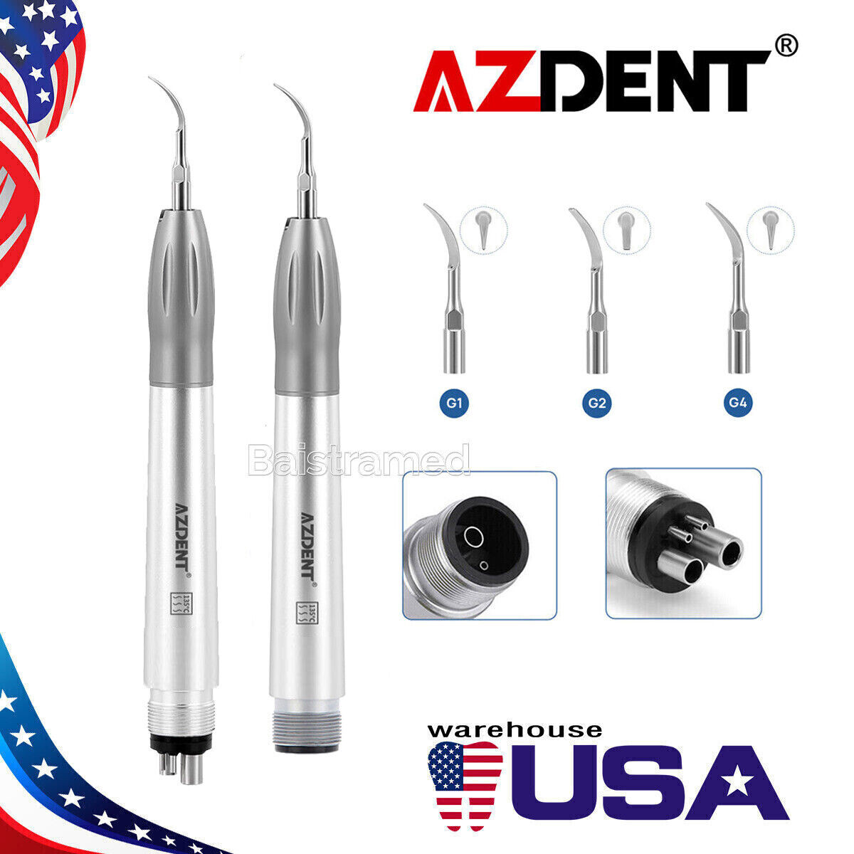 NSK Style Dental Ultrasonic Air Perio Scaler Handpiece Hygienist Cavitron 2/4H