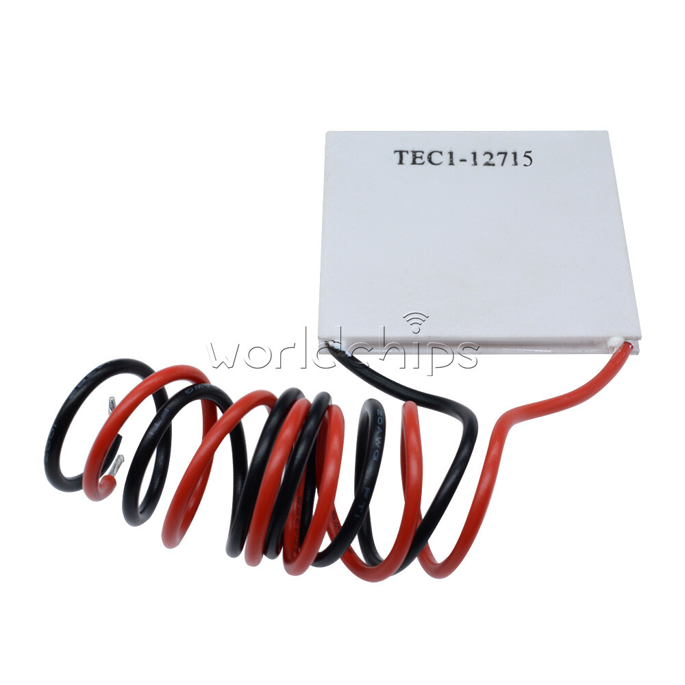 5PCS TEC1-12715 Heatsink Thermoelectric Cooler Cooling Peltier Plate Module