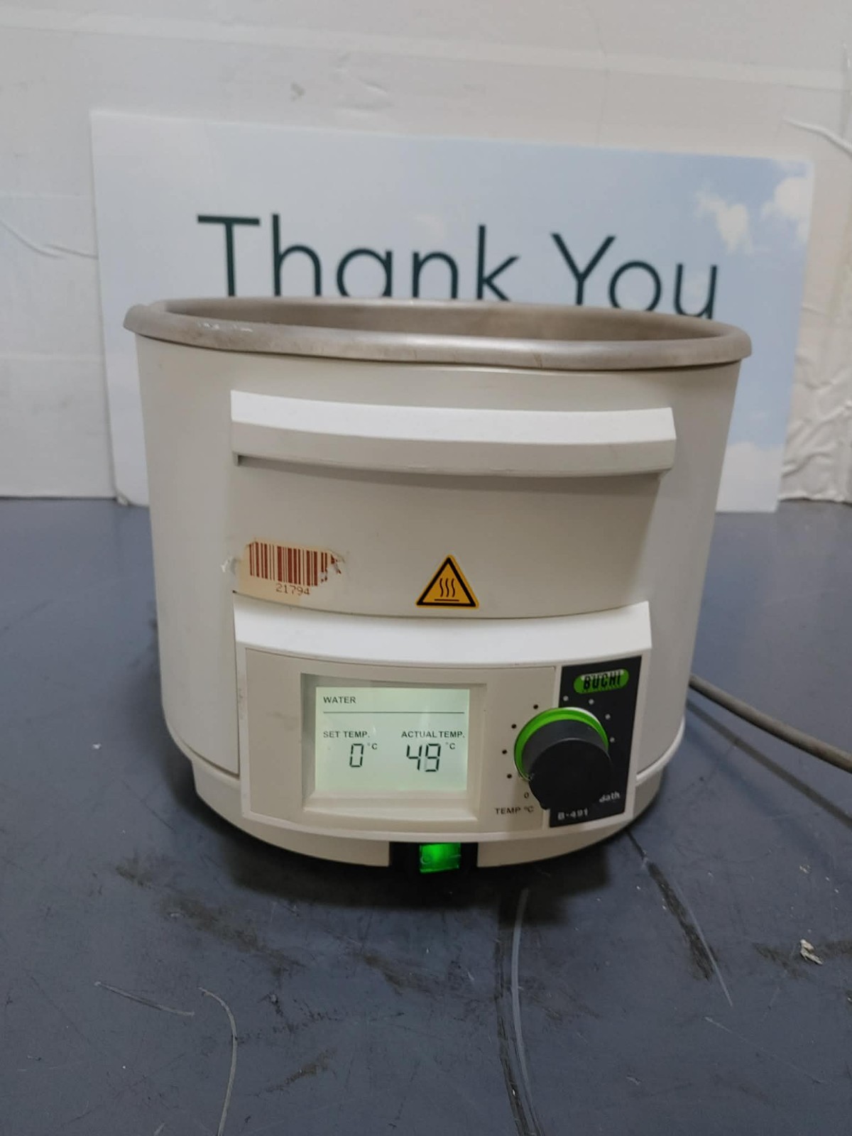 Buchi B-491 Digital Control Heating Bath w Base Station for R210/R215 Rotovapor