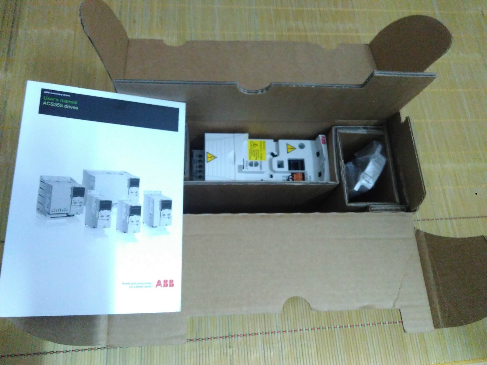 One ACS355-03E-05A6-4 Inverter 2.2Kw New In Box No Keypad