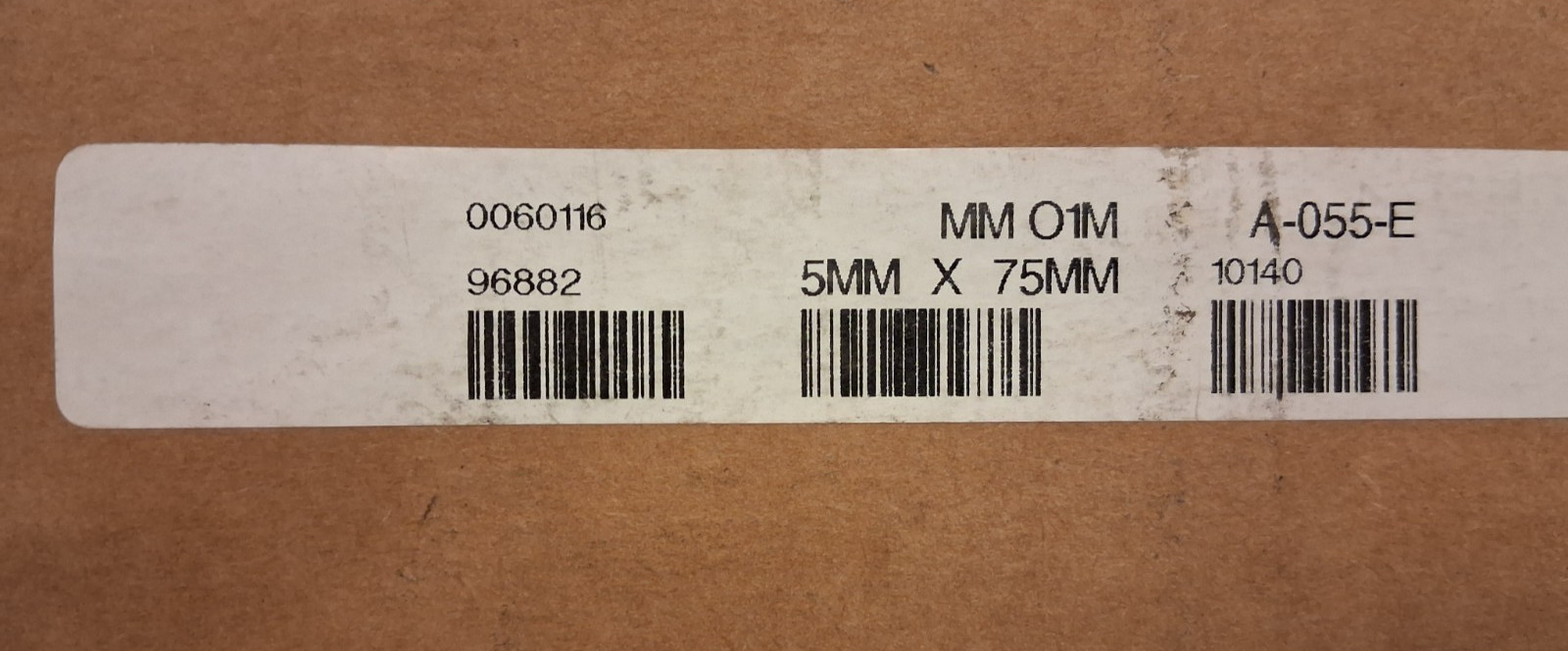 Pro O1 Oil-Hardening Flat Stock 5mm Thick 75mm W 1000mm L 10140